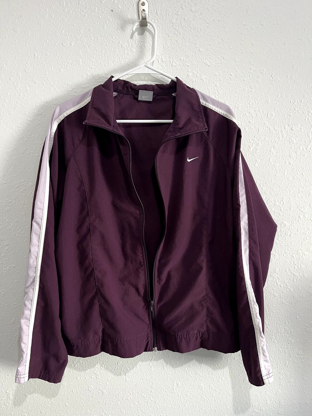 Nike Women's Burgundy Track Jacket